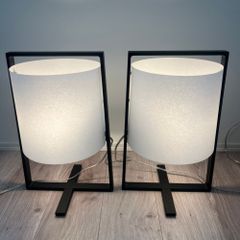 BX46美品✨C.KAWAI製モダンテーブルランプ 照明 セット - メルカリ