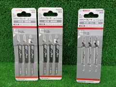 未開封 未使用品 BOSCH ボッシュ 木工用 ジグソーブレード T111C 3本組2枚+ T101AO 3本組1枚 ハイコーキ 125mm チップソー 0040-2524 セット