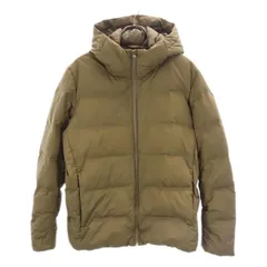 ユニクロ シームレス ダウンパーカー L オリーブ UNIQLO ジャケット メンズ
