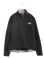 【お得なクーポン配布中!】 US企画 ノースフェイス APEX ソフトシェル ジャケット レディース М / 古着 アウトドア 裏 フリース ブルゾン フルジップ ハイネック 黒
