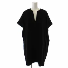 ダイアンフォンファステンバーグ DIANE von FURSTENBERG チュニック カットソー スキッパー フレンチスリーブ P XS 黒 ブラック /YI24のサムネイル