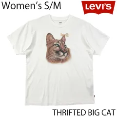 【未使用／ウィメンズS／M】LEVI'S グラフィック TEE クーガー