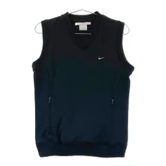 サイズ：M NIKE GOLF ナイキゴルフ  Vネック ベスト  ブラック系 [240101347658] ゴルフウェア レディース ストスト