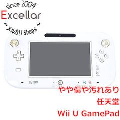 [bn:7] 任天堂　Wii U ゲームパッド　シロ　本体のみ　本体いたみ