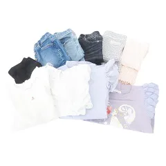 ザラ ZARA など 10点セット おまとめ トップス Tシャツ ボトム パンツ 女の子 110cm～120㎝ マルチカラー