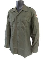 ドイツ軍 フィールドシャツ OD L ※表記41/42 Nr4 【新品デッドストック】
