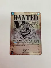 079[PK]Y1009(カード) バギー OP09-051 R パラレル SP 手配書 ワンピースカード 目立った傷や汚れなし 9/12出品