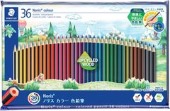 ステッドラー 色鉛筆 36色 ノリスカラー メタルケース入り 185 M36PB