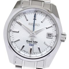 セイコー SEIKO SBGJ001/9S86-00A0 グランドセイコー GMT ハイビート 自動巻き メンズ良品_812232