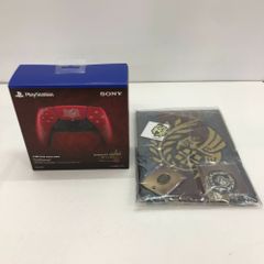 05w11280 [PS5] 미사용 듀얼 센스 DualSense 무선 컨트롤러 몬스터 헌터 와일즈 Amazon 구입 특전 포함 ◎ 중고품 ◎