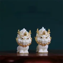 H*ん様 超美品　象牙風置物　目立つ傷、汚れ無し 超美品 象牙風置物 目立つ傷、汚れ無し