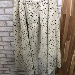 0242S Samansa Mos2 ロングプリーツスカート