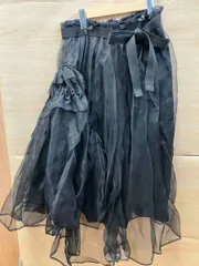 chika kisada チカ キサダ チュールスカート ブラックペチコート CS-19036