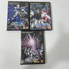 【動作確認済み】PS・PS2 ガンダムソフト　5本セット PS 2 Gundam Series 5 Set Sony Playstation 2 Gaming Software