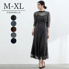 パーティードレス ドレス 結婚式 大きいサイズ ロング ロングドレス 20代 30代 40代 ワンピース ワンピースドレス 透け感 膝下 エレガント 大人  ycpt18