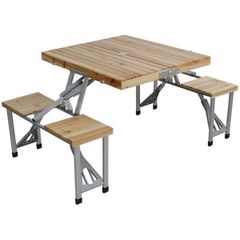 テーブルセット 北海道製 特注160cm 木製ガーデンテーブル ベンチ一