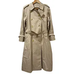 美品 Burbbery's バーバリーズ ヴィンテージ 英国製 ノバチェックライナー付き トレンチコート B91A ベージュ レディース 古着 中古 USED