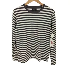 アニエスベーオム Agnes b.homme L/S クルーネックボーダーTシャツ メンズ  T2