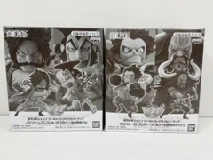 少年ジャンプ ワールドコレクタブル フィギュア WCF ワンピース ルフィ&カイドウ ロジャー&光月おでん 2点セット 未開封品 [M-5559]