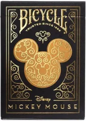 【新品】おもちゃ ディズニー バイスクル トランプ ブラック＆ゴールドミッキーマウス