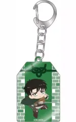 【中古】キーホルダー リヴァイ お守り風アクリルキーホルダー 「進撃の巨人」