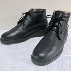クラークス Clarks 【希少！】英国製 チャッカブーツ 厚底 レザー 黒