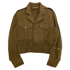 50s フランス軍 バトルドレス ウール 短丈 アイクジャケット 50s 米軍 実物 アイクジャケット ヴィンテージ ウールジャケット