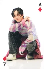 【中古】コレクションカード(男性) ダイヤのA：超特急/リョウガ(船津稜雅)/CD「AwA AwA」(UPCH-7695～7706、PDCJ-5119)封入特典トランプ風トレカ