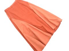 FREE'S MART フリーズマート 切替 フレア ロング スカート sizeS/茶 ■■ レディース