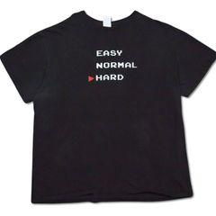 0122 00ｓ　XL　黒　ゲームモード　ゲームTシャツ　パロディ　ビンテージ