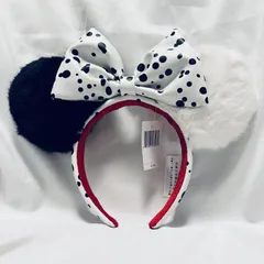 【新品未使用】カチューシャ　 クルエラ　101匹のわんちゃん　Cruella　海外限定　ディズニー