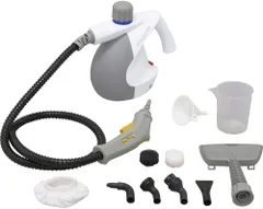 【動作確認済】【中古】アイリスオーヤマ スチームクリーナー コンパクトタイプ STM-304N-W ホワイト系