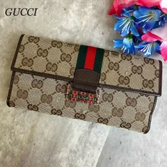 2024年最新】グッチ gucci 三つ折り長財布の人気アイテム - メルカリ