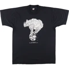 古着 90年代 スクリーンスターズ SCREEN STARS RHINOCEROS THEATER FESTIVAL ライノセロス演劇フェスティバル サイ柄/eaa533883