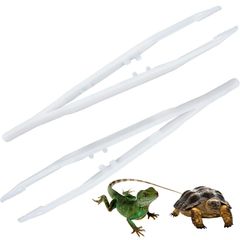 昆虫 両生類安全給餌クリップ 蜥蜴 安全ピンセット 2個入り カエル ピンセット 給餌クリップ ピンセット 餌やり 餌やり 爬虫類