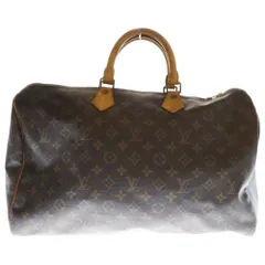 ルイ ヴィトン◎スピーディ40 モノグラム ボストンバッグ ハンドバッグ 茶色 ヴィンテージ・中古】ルイ・ヴィトン LOUIS VUITTON ボストン