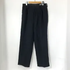 AURALEE LINEN SILK TWEED SLACKS スラックス A24SP02LS リネン シルク パンツ 無地 古着 サイズ3 M相当 オーラリー ボトムス A13899◆のサムネイル