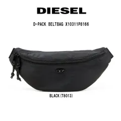 DIESEL(ディーゼル)クロスボディバッグ ベルトバッグ ウエストパック 調節可能 ロゴ エンブレム D-PACK BELTBAG X10311P8166