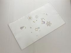 ms241029-7　クリスマス  帯 パーティー 絹 正絹　帯袋　クリスマスシリーズ 　サンタクロース　 ツリー