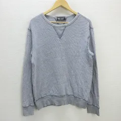 G■ビームス/BEAMS HEART Vガゼット/スウェットシャツ【M】紺灰/men's/79【中古】■