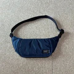 【未使用級✨キャプテンサンシャイン】ポーター　ボディバッグ　ネイビー　コラボ商品 未使用級✨キャプテンサンシャイン】ポーター ボディバッグ