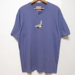 #snc カールヘルム KarlHelmut Tシャツ カットソー L 紫 刺繍 鶴 ロゴ シンプル メンズ [877049]のサムネイル