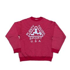 80s PLENTY TOUGH SWEAT RED UT-AI1209-019