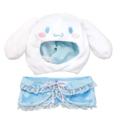 ナイ 【送料無料】【サンリオキャラクターズ】ぬいぐるみ用コスチュームレースケープ【S】【シナモロール】【シナモン】【プラッシュコスチューマー】【被り物】【服】【着せ替え】【ぬいぐるみ】【人形】【マスコット】【ドール】【インテリア】【雑貨】【グッズ】【かわいい