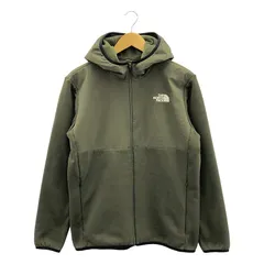 THE NORTH FACE / ザノースフェイス | Hybrid Nylon Fleece Hoodie ハイブリット ナイロン フリース フーディ | L | カーキ | メンズ