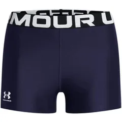 【送料無料】 アンダーアーマー レディース ハーフパンツ・ショーツ ボトムス Armour HeatGearR Shorty Women Midnight Navy