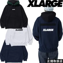 XLARGE エクストララージ 2TONE PULLOVER HOODED SWEATSHIRT 101251012011 公式 正規品 新品 送料無料