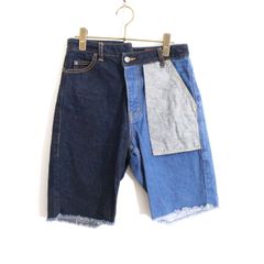 【中古A】Vivienne Westwood RED LABEL ヴィヴィアンウエストウッドレッドレーベル 01 S レディース デニム ショートパンツ 切りっぱなし アシンメトリー 中古A 古着