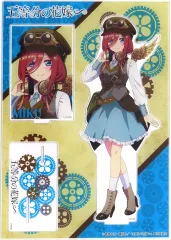 【中古】アクリルスタンド・アクリルパネル 中野三玖 MEGAアクリルスタンド(スチームパンク) 「五等分の花嫁∽×ドン・キホーテ」