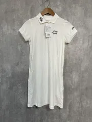 美品 Ｊａｃｋ Ｂｕｎｎｙ!! ポロシャツワンピース ひざ丈 Iライン ワンピース size0/白 ■◆◎レディース